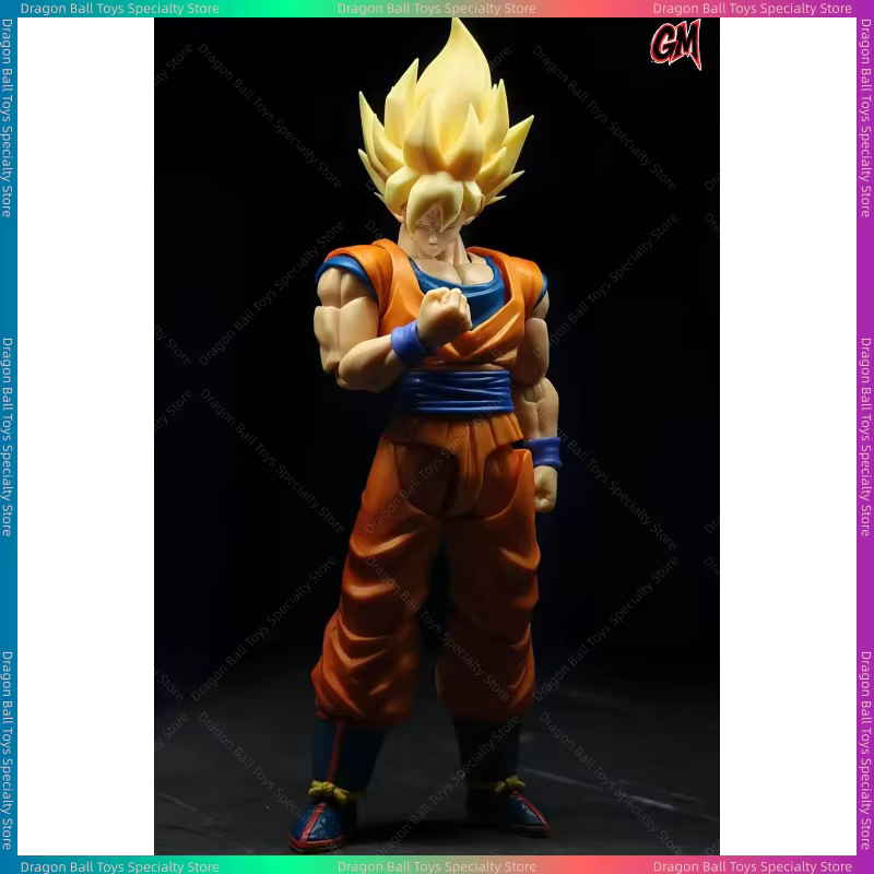 Ensemble d'accessoires GM Super Saiyan Son Goku : Version cheveux fluides couleur unie / Version cheveux raides