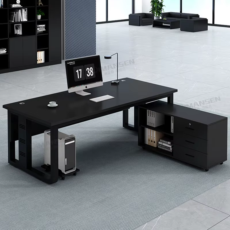 Bureau de direction design de luxe pour intérieur, esthétique, universel, sécurisé, Mesa Ordenador, ornements, mobilier de maison