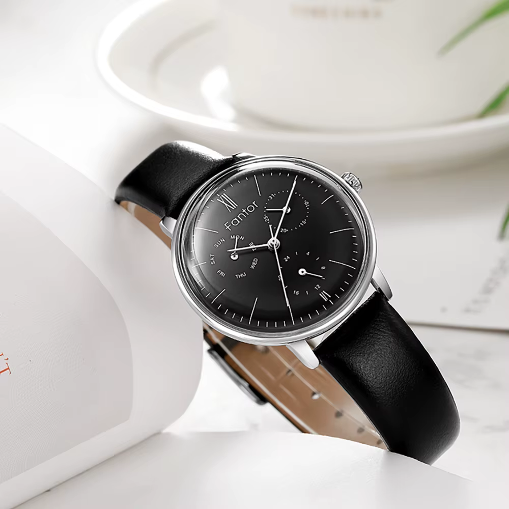 Fantor – montre-bracelet en cuir pour femmes