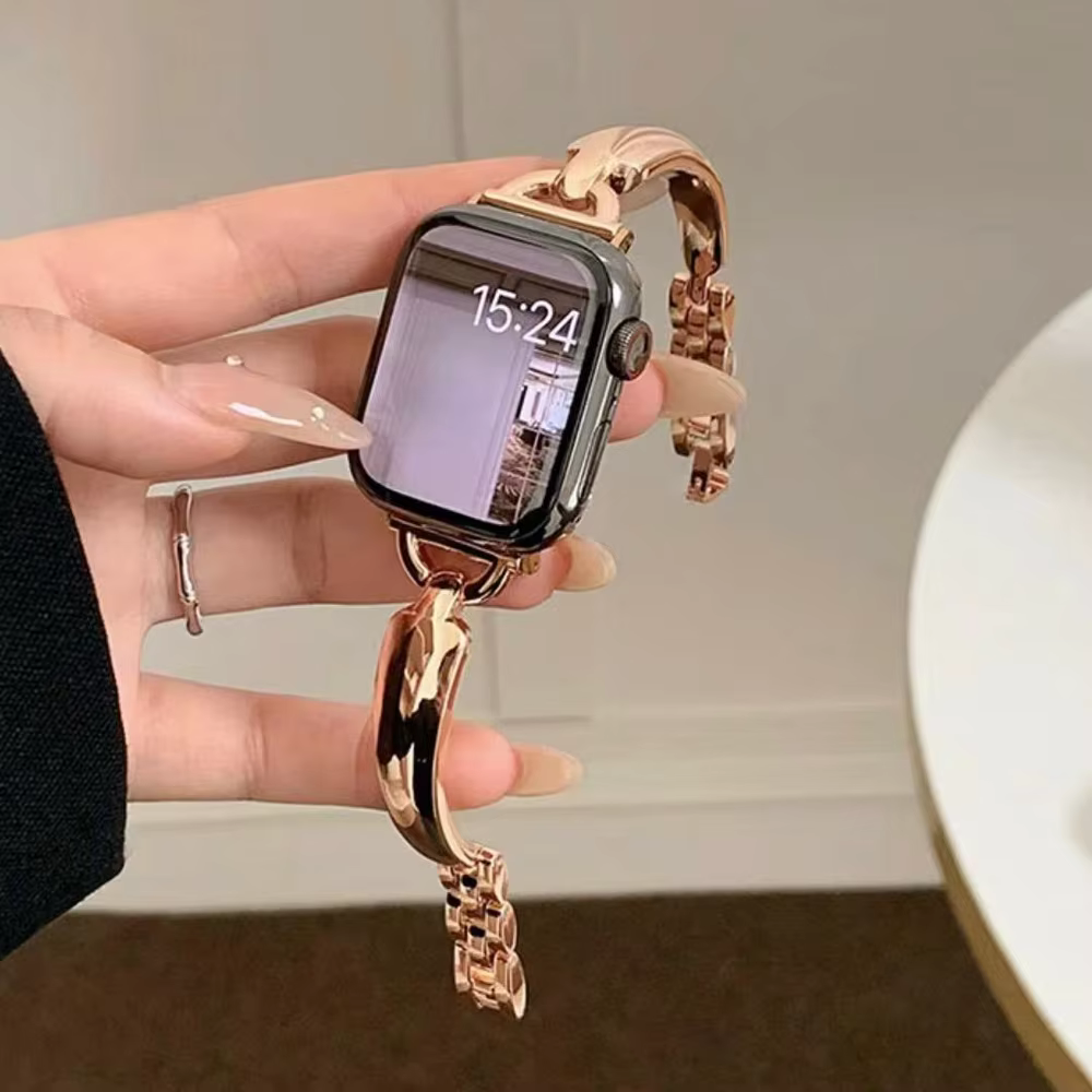 Bracelet pour Apple Watch Ultra 10 9 8 7 6 SE 5 bracelets métalliques pour IWatch série 46mm 41 49mm 40 38 42mm 44 45