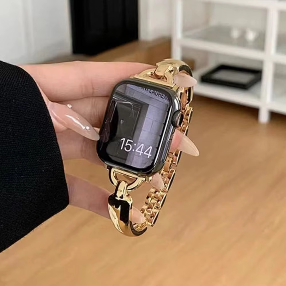 Bracelet pour Apple Watch Ultra 10 9 8 7 6 SE 5 bracelets métalliques pour IWatch série 46mm 41 49mm 40 38 42mm 44 45