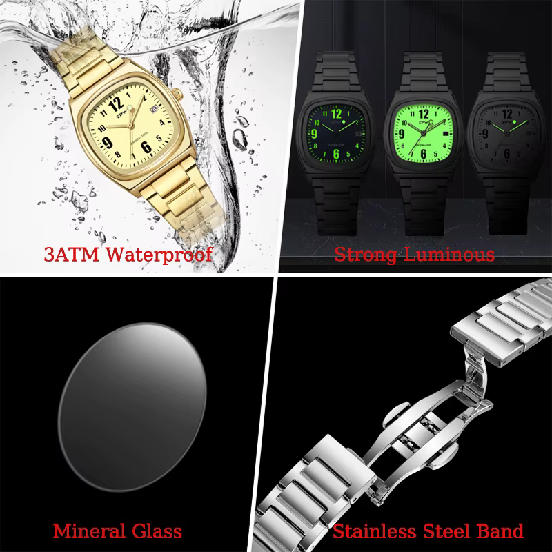 TPW – montre minimaliste pour femmes