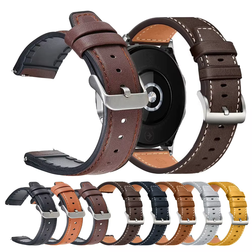 Pour POLAR Vantage V3 M2 M bande 22mm cuir + Bracelet en Silicone
