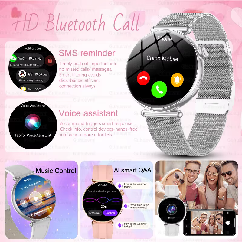 Nouvelle montre connectée 2026 pour femmes
