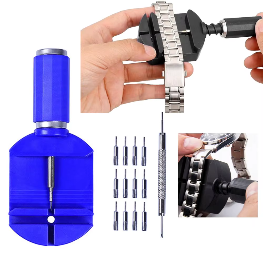 Kit d'outils de démontage de maillons de montre en métal pour ajustement