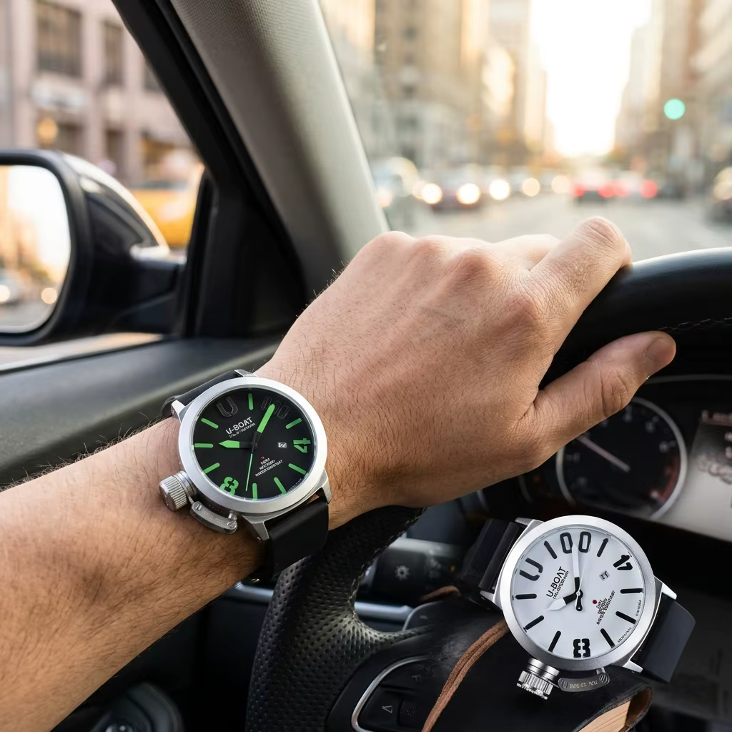 Montre-bracelet sport chronographe à quartz pour homme U-BOAT