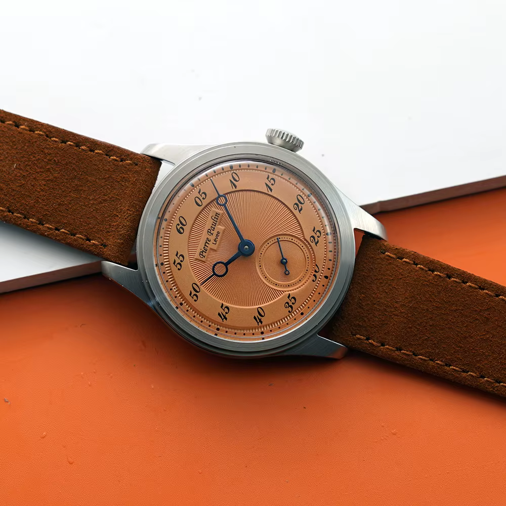 Pierre Paulin-Montre mécanique à remontage manuel pour homme