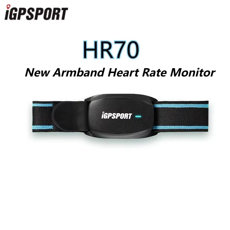 IGPSPORT HR70 Sports de plein air Fitness course vtt route cyclisme vélo ordinateur nouveau moniteur de fréquence cardiaque ANT + BLE 5.0 brassard