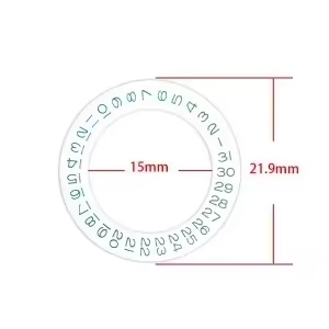 Mouvement de montre automatique en métal à 3 points de soudure 8205, calendrier simple, compatible 2813, pièce de rechange et de réparation