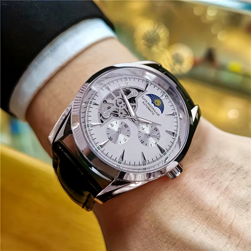Montre mécanique de luxe haut de gamme pour hommes d'affaires