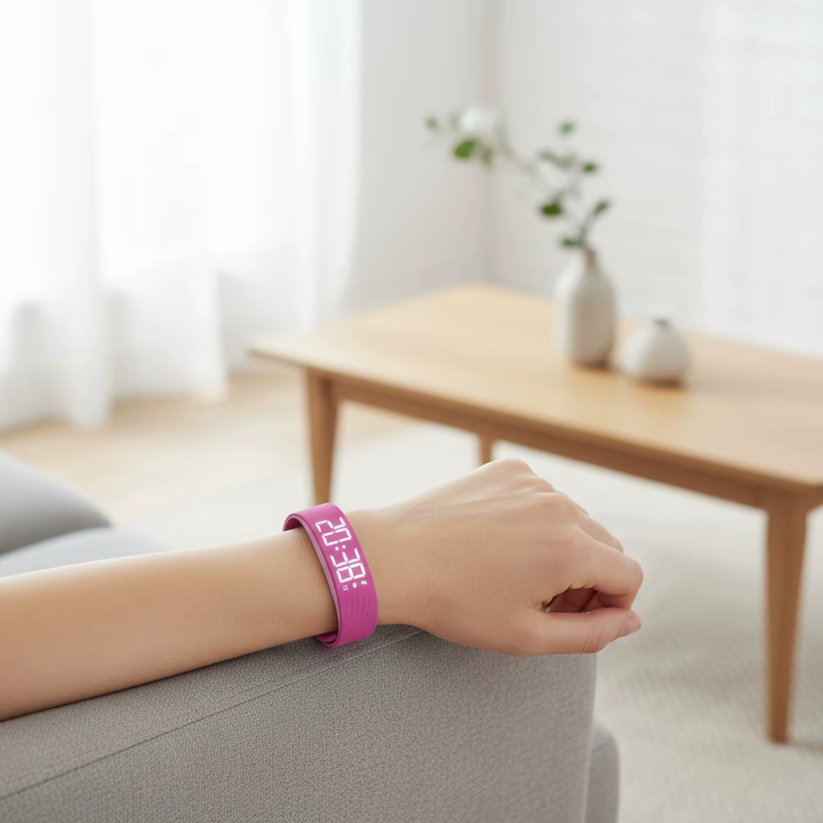 Bracelet d'alarme vibrant