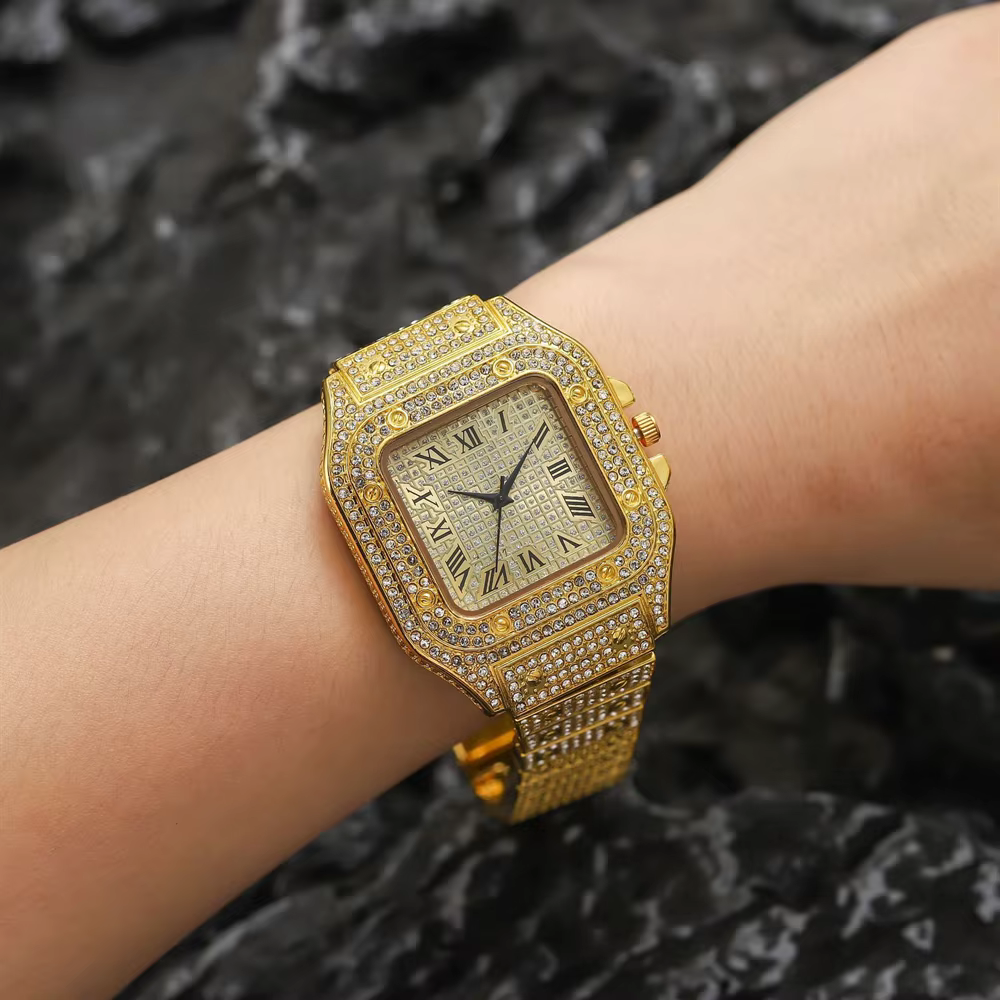 Montres de luxe carrées pour hommes
