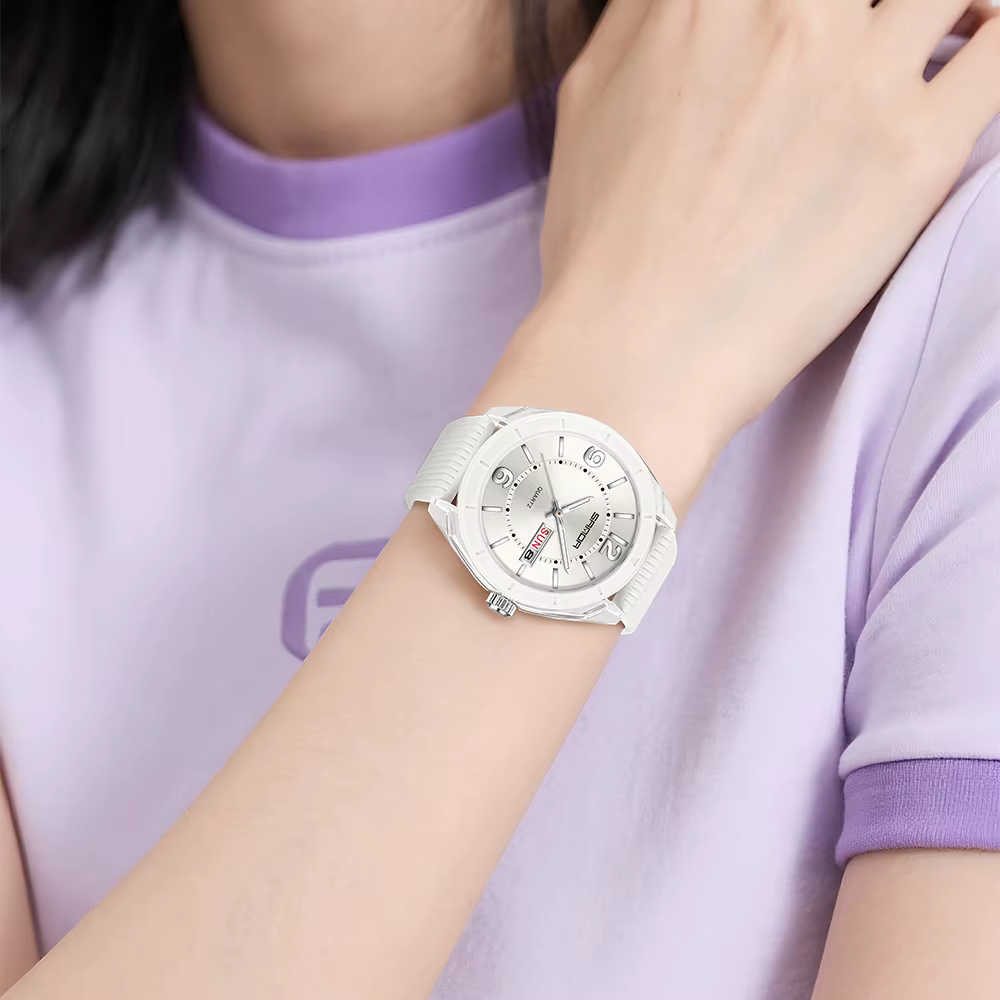 SANDA montre à Quartz pour femmes étanche Auto Date semaine élégant luxe dames montre-bracelet