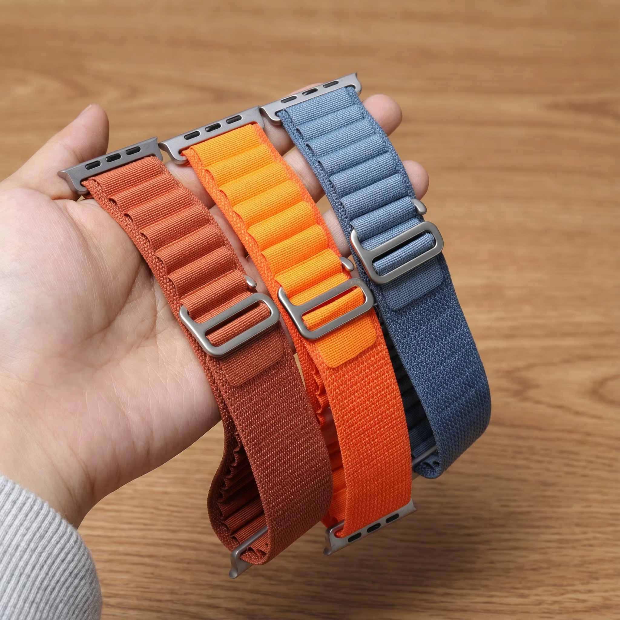 Bucle alpine pour Apple Watch ultra 3 2 bandes 49mm 44mm 40mm 41mm 45mm 42mm 46mm bracelet correa iWatch série 9 8 7 SE