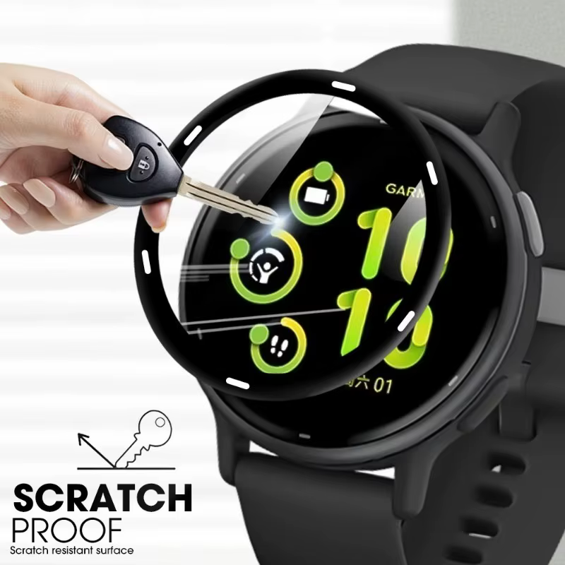 Protecteurs d'écran en verre souple pour montre de sport Garmin Vivoactive 5