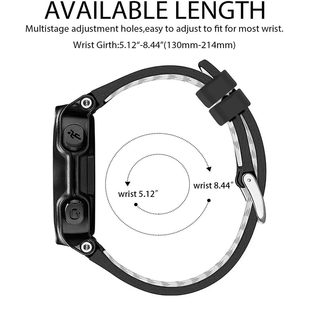 Bracelet de montre pour Garmin Forerunner 235 230 620 630 735XT 235Lite