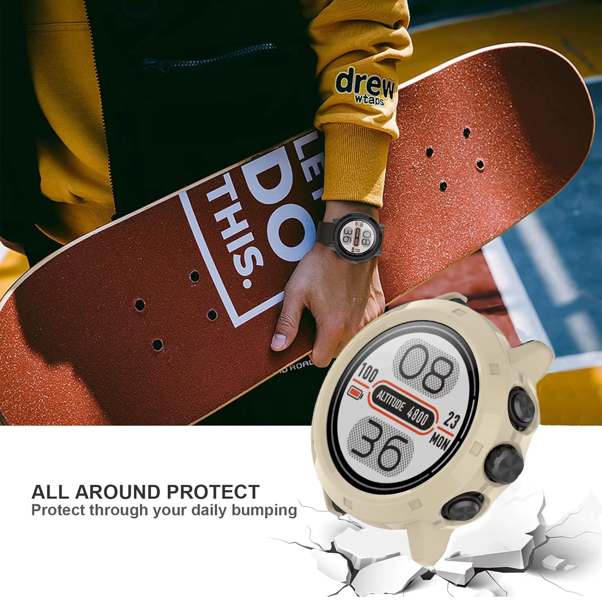 Juste de protection pour montre intelligente COROS APEX 2 Pro