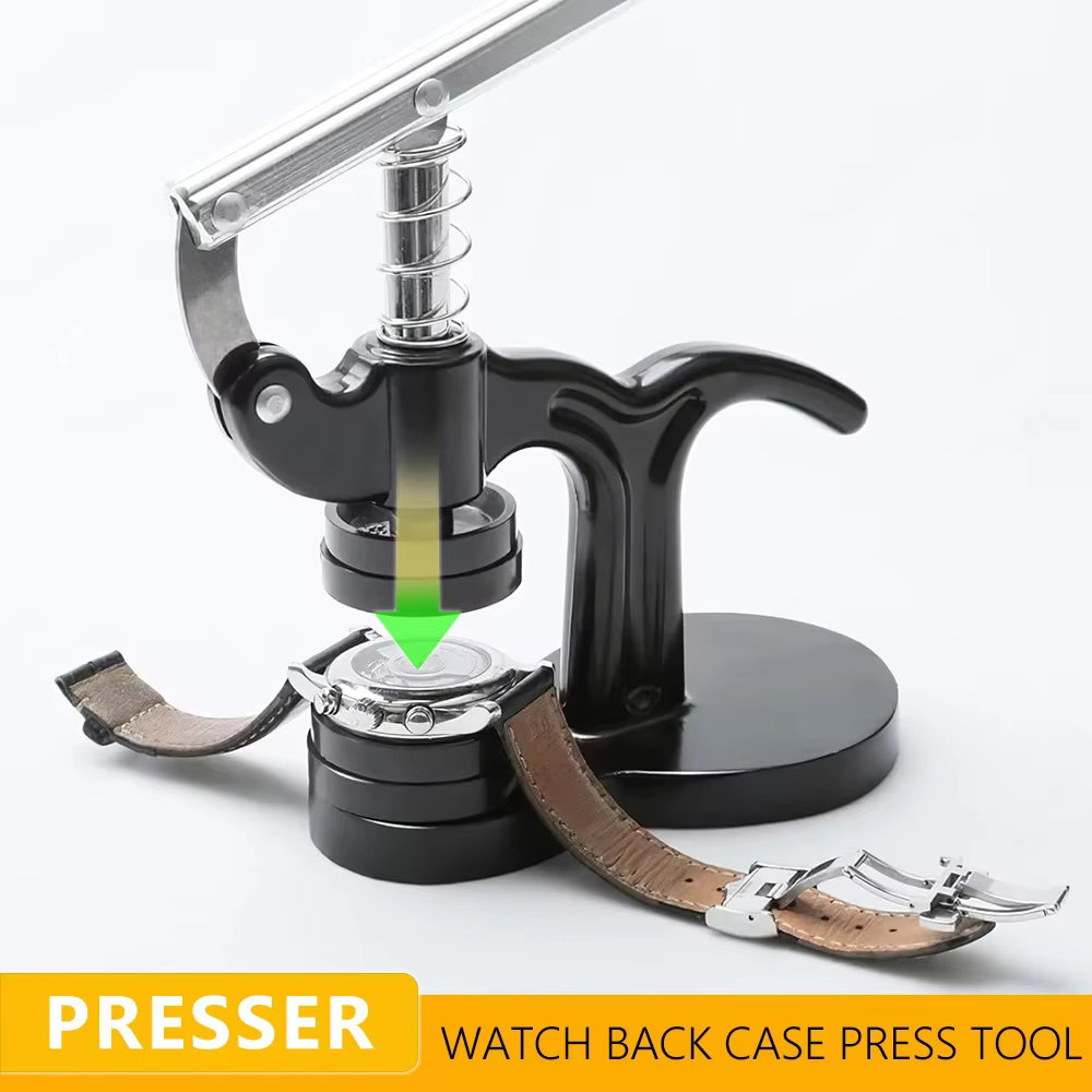 Outil professionnel de presse pour boîtier arrière de montre