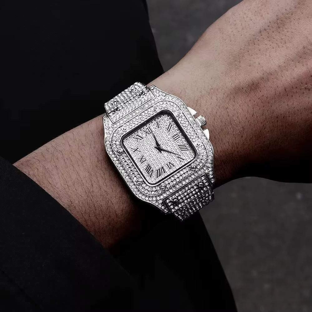 Montres de luxe carrées pour hommes