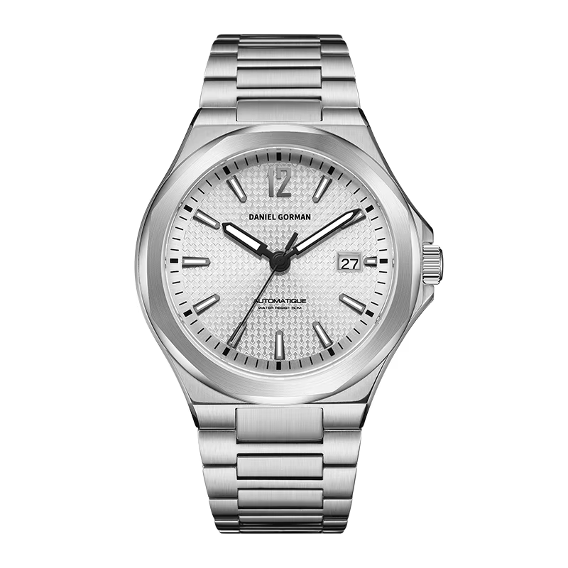 Nouvelle Montre-Bracelet Automatique Homme 2026 – Bracelet Acier Inoxydable Tendance