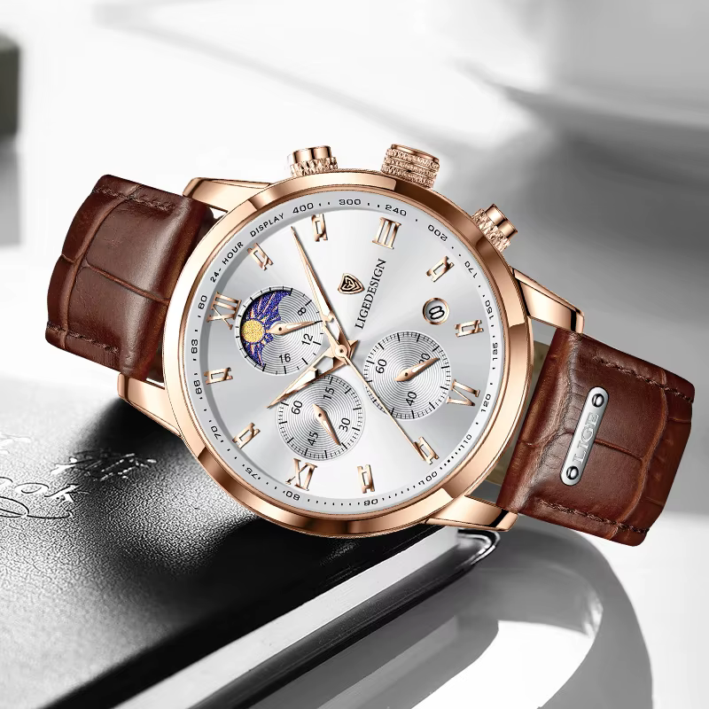 Montre Femme LIGE de Luxe Tendance
