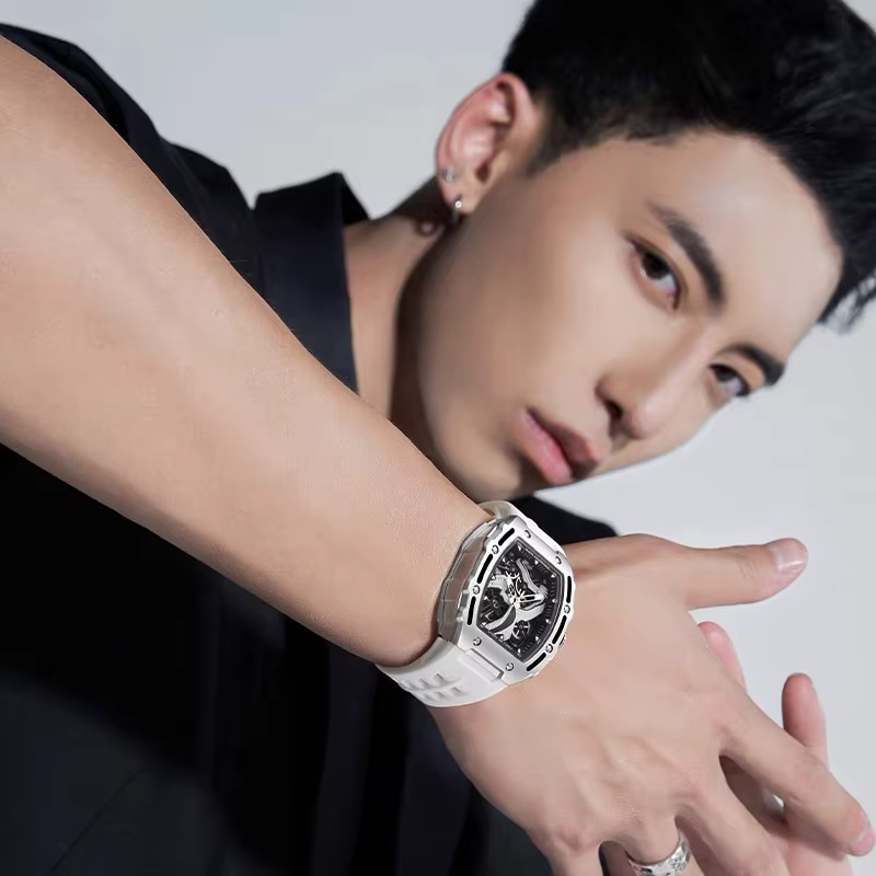 2024 montre automatique pour hommes marque Mark Fairwhale mode la grande muraille conception