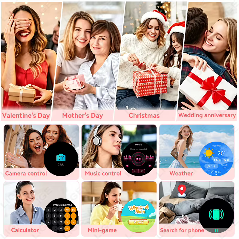 LIGE Nouvelle Montre Connectée pour Femme