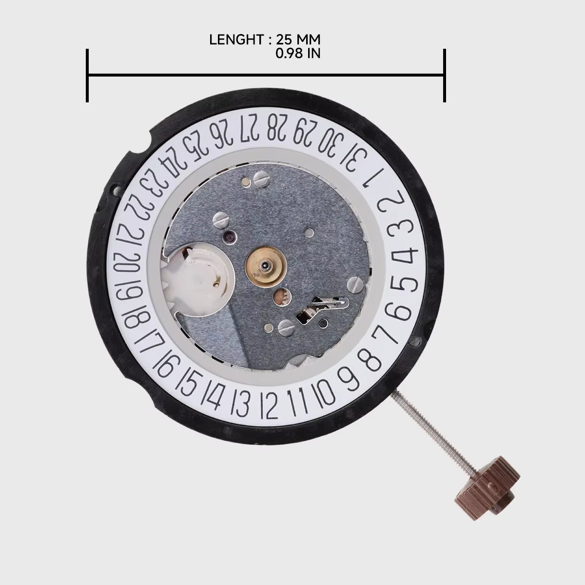 Mouvement Ronda 515, mouvement électronique à quartz