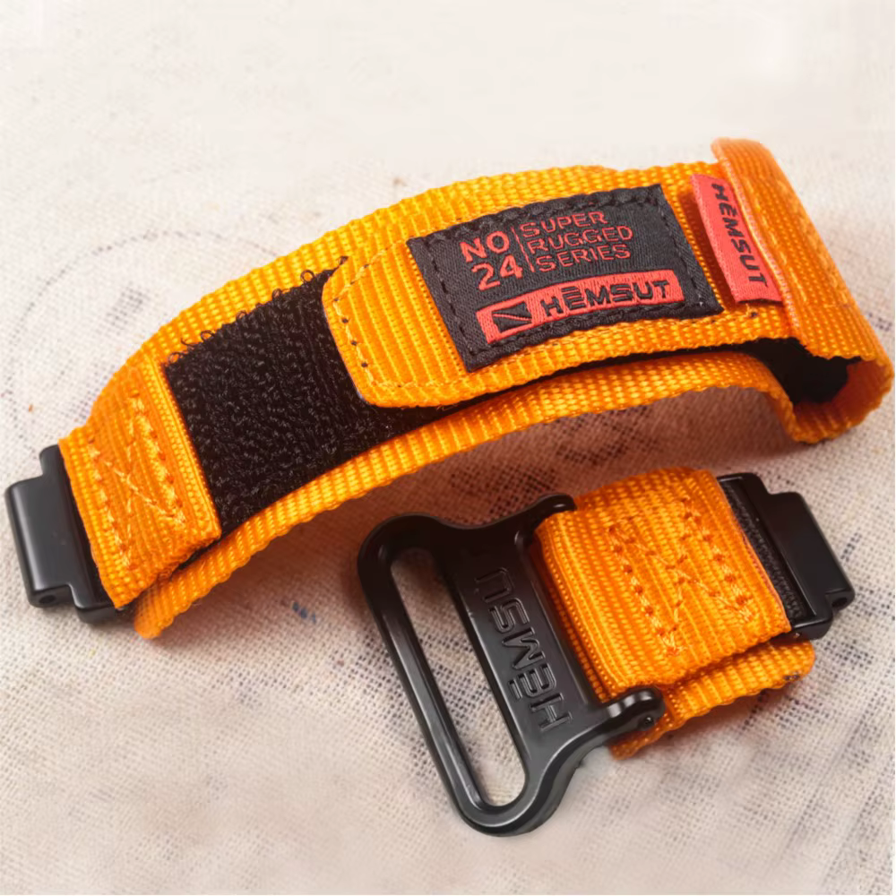 Bracelet de montre Orange Garmin 735XT, conception de boucle de bracelet de sport en Nylon pour montre intelligente 220/230/235/620/630/735XT/235 Lite