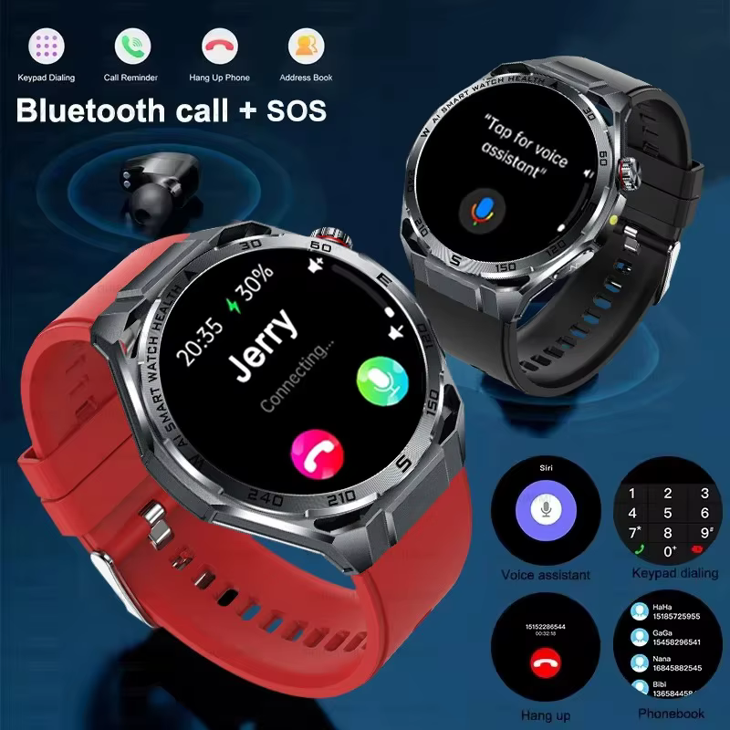 Montre connectée ECG pour hommes