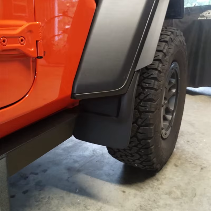 Garde-boue de roue de voiture garde-boue de protection de roue avant arrière garde-boue pour Jeep Wrangler JL 2018-2024 accessoi