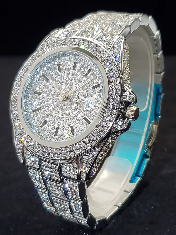 Montre à Quartz pour hommes avec calendrier montres-bracelets étanches