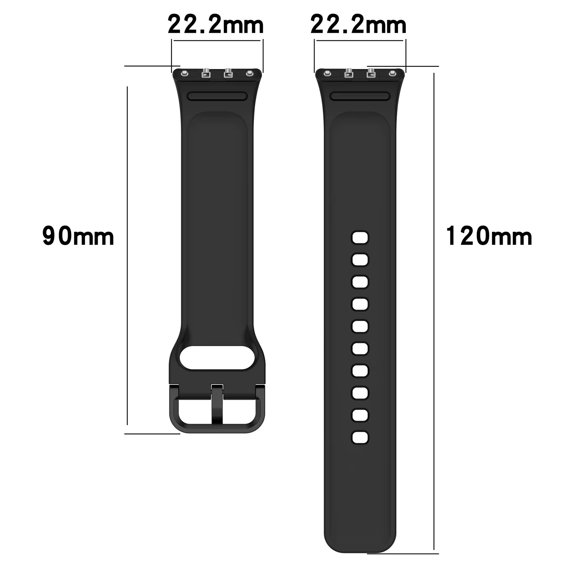 Bracelet de montre de sport de loisirs pour Samsung Galaxy Fit 3 (SM-R390)