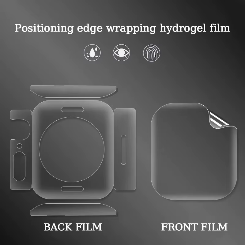 Film hydrogel souple de protection latérale pour Apple Watch Series 11 10 9 8 7 6 5 4 3 2 1 SE 2 Ultra2 3