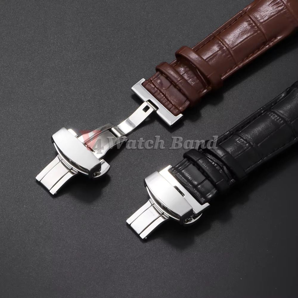 Bracelet de montre à extrémité incurvée pour ceinture