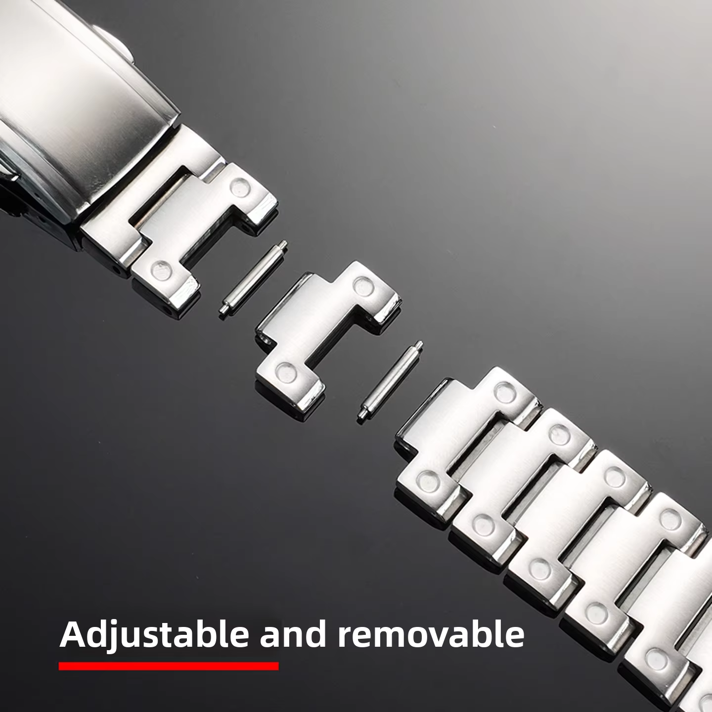 Bracelet de montre en acier inoxydable pour casio G-SHOCK GM2100 GM 2100