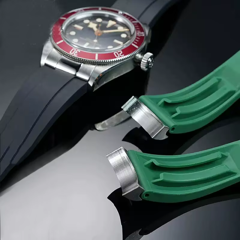Bracelet en caoutchouc souple pour Tudor 39mm 1958 BB58 Black Bay Panda Pro