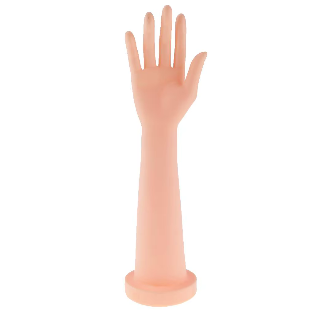 Mannequin femme main doigt gant anneau Bracelet