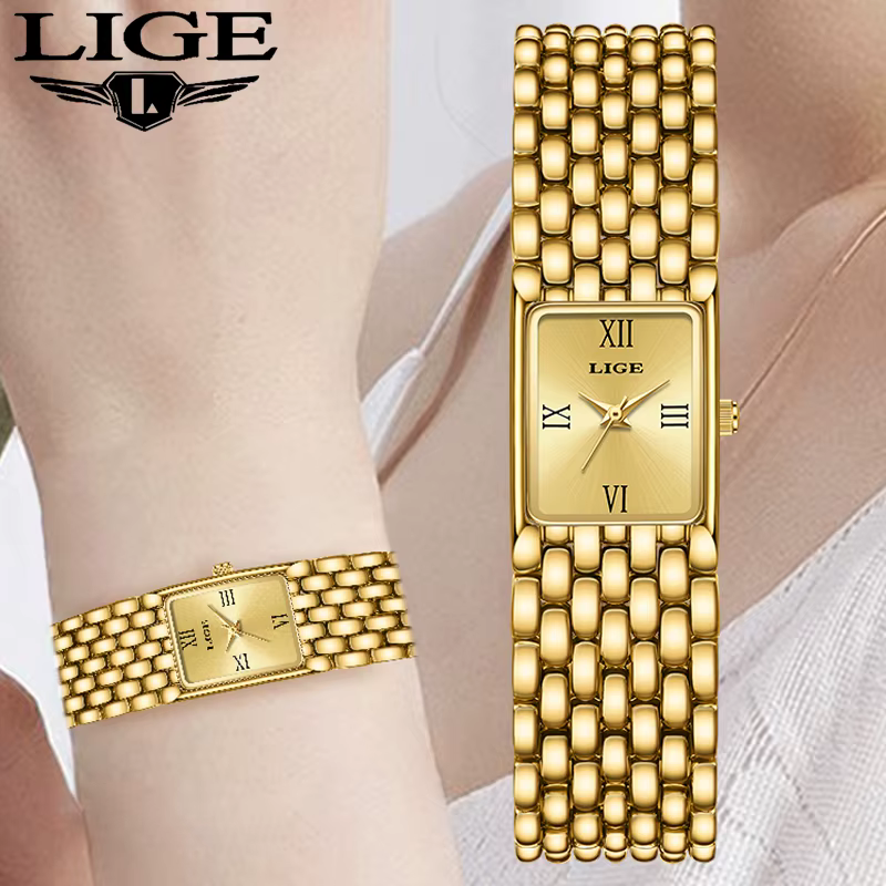 LIGE 2025 nouvelle montre pour femme en or