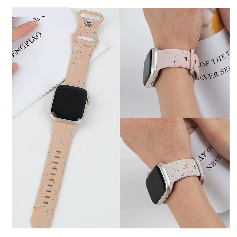 Bracelets en Silicone pour bracelet de montre Apple Ultra 2 49mm 42mm 46mm 45mm 44mm 40 38 41mm