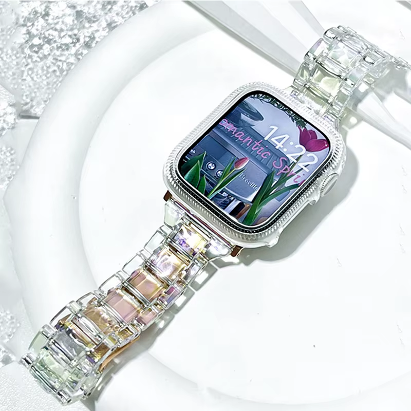 Bracelet Laser Transparent pour Apple Watch