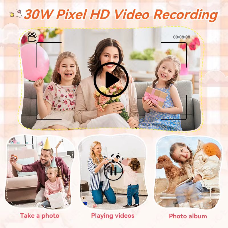 Montre connectée pour enfants LIGE 2026 avec appareil photo