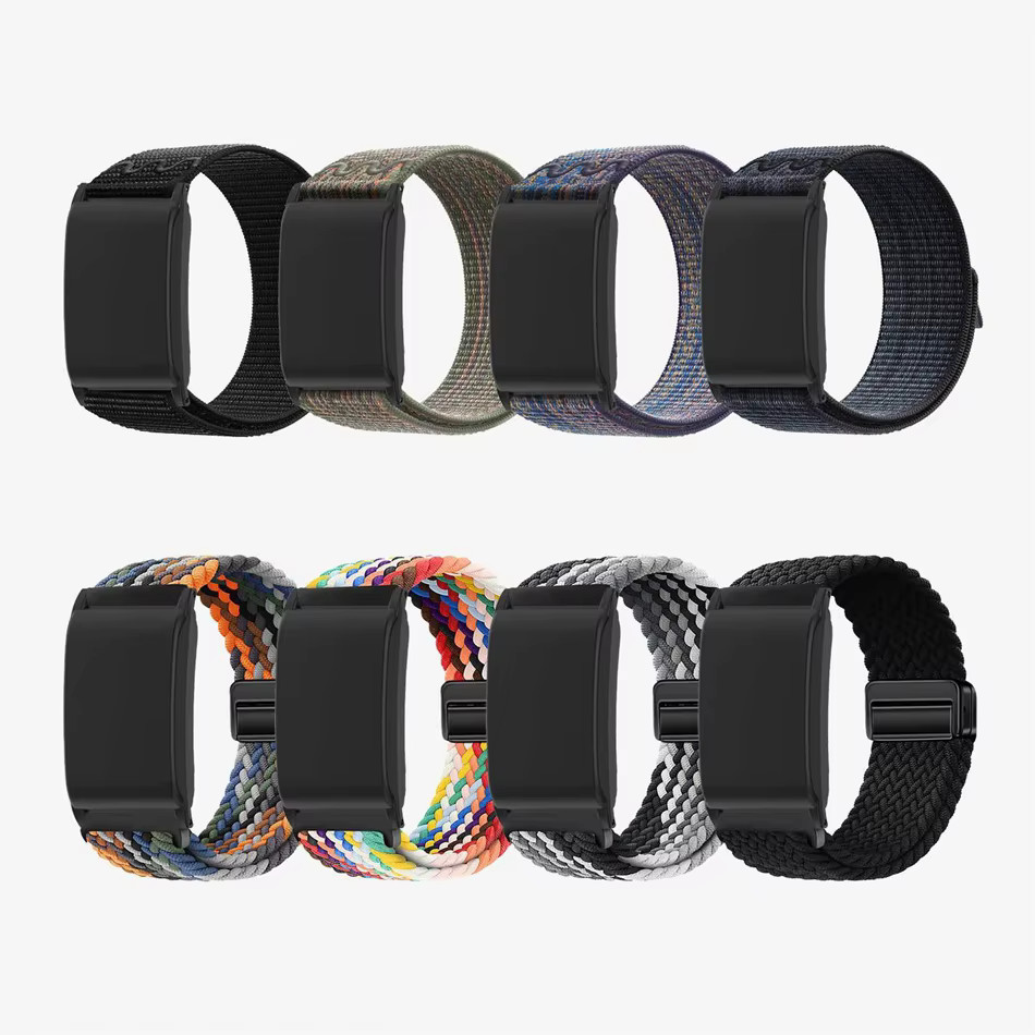Bracelet de montre en nylon tressé pour WHOOP 5.0