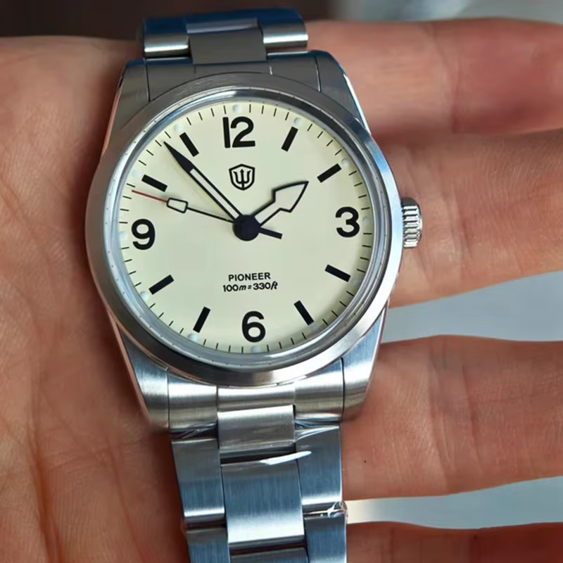 Watchdives WD1960S V2 montre pour hommes avec cadran crème VH31