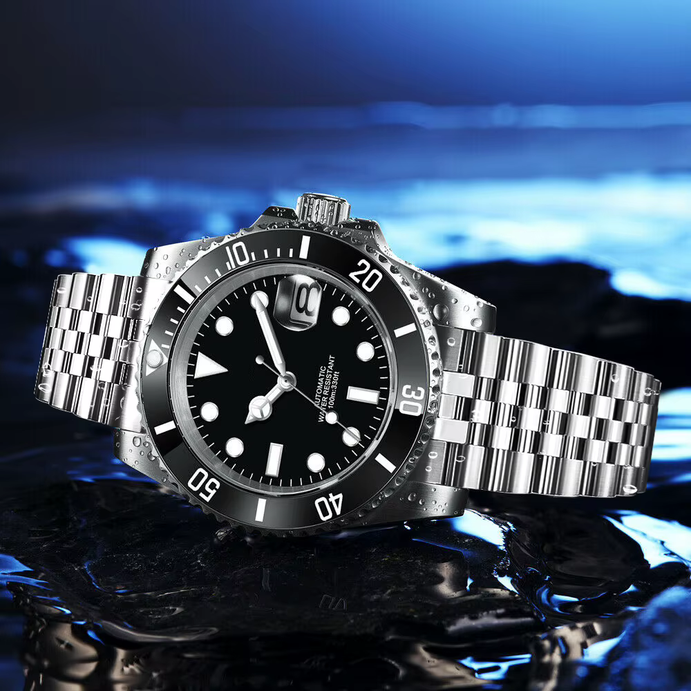 Montre de plongée Corgeut 40MM pour hommes