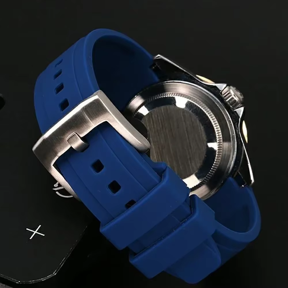 Bracelet de montre à extrémité incurvée