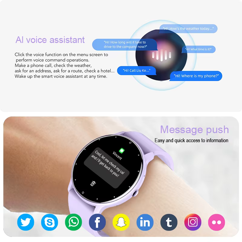 LIGE montre intelligente femmes hommes sport Fitness moniteur de santé nouvelles montres IP67 étanche Bluetooth appel pour Android ios Smartwatch