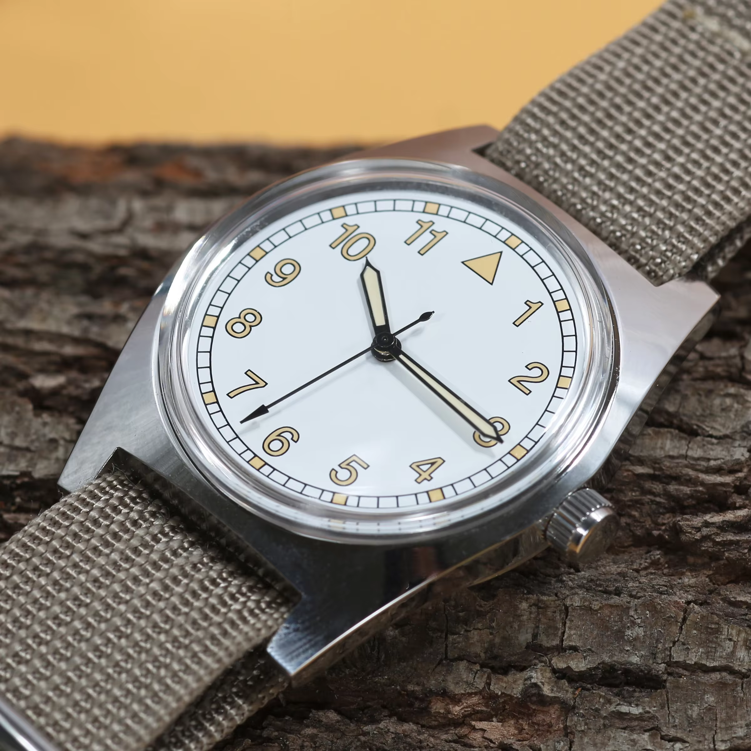 Montre mécanique pilote 7120 – Remontage manuel 36 mm