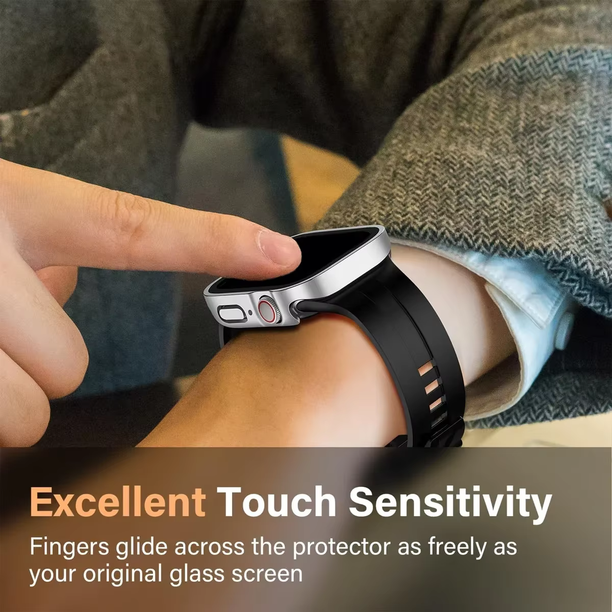 Boîtier en alliage d'aluminium Anti-chute pour Apple Watch Ultra 3/2 49mm 46mm 45mm 42mm