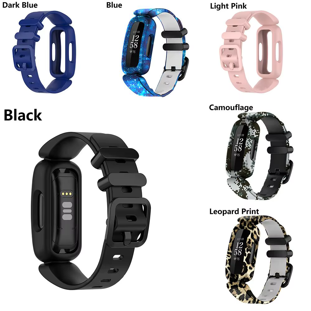 Bracelet de rechange en silicone pour Fitbit Zan3 et Inspire 2